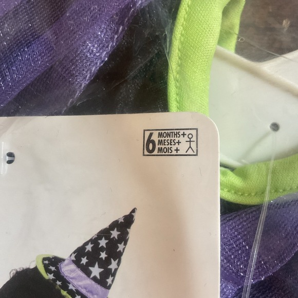 New Classic Witch Halloween Costume Dress‎ Up Outfit Baby Infant 6-12 Months - Picture 4 of 5